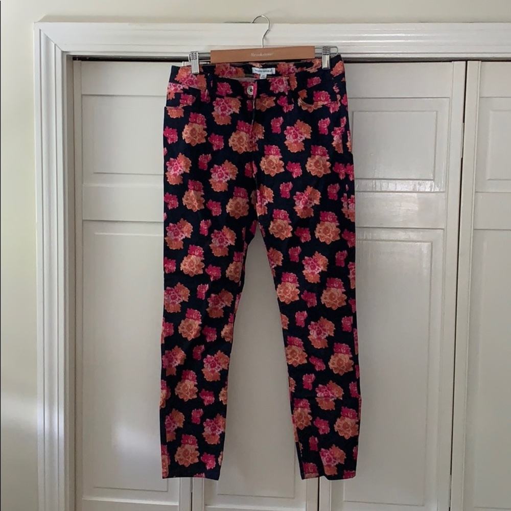 Banana Republic Floral Print Jeans